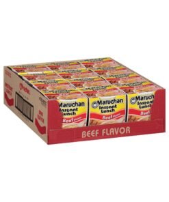 Maruchan Instant Lunch Beef, 2.25 Oz, Pack of 12