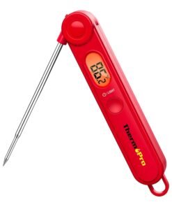 ThermoPro TP03 Digital Meat Thermometer for Cooking Kitchen Food Candy Instant Read Thermometer with Backlight and Magnet for Oil Deep Fry BBQ Grill Smoker Thermometer