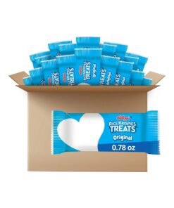 Rice Krispies Treats Marshmallow Snack Bars, Kids Snacks, School Lunch, Original (54 Bars)