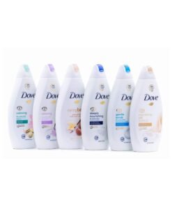 Dove Body Wash Variety – Shea Butter, Deep Moisture, Pistachio Cream, Coconut Milk, Gentle Exfoliating and Silk Glow, 16.9oz Each International Version ,16.9Oz, 6 Count (Pack of 1)