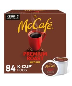 McCafe Premium Medium Roast K-Cup Coffee Pods, Premium Roast, 84 Count