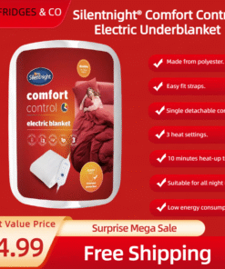 Stay Warm All Night! 🔥 Silentnight® Comfort Control Electric Underblanket – Cozy Comfort for Just £4.99! Perfect for Chilly Nights ❄️ - Click to Buy Now!