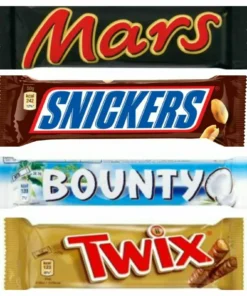 Mars Snickers Bounty Boxes 24 Bars Twix Boxes 25 Bars Chocolate