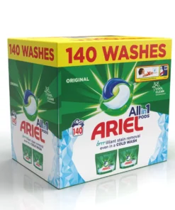 Ariel All in One Pods, 140 Wash