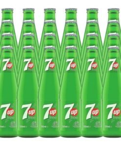 7UP Lemon & Lime Zero Bottles 24 x 330ml Case (11/24)