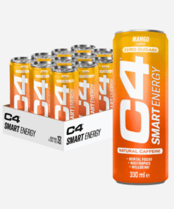 C4 Smart Energy Mango Zero Sugar Energy Drinks(12*330ml)