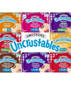 Smucker's®Mixed-flavour Uncrustables Sandwiches – 8 boxes