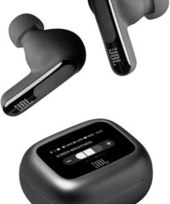 While Stocks Last：JBL Live Beam 3 Wireless Bluetooth Earbud Headphones with 48H Battery Life, True Adaptive Noise-Cancelling and High-Resolution JBL Signature Sound, IP55 Waterproof, Closed