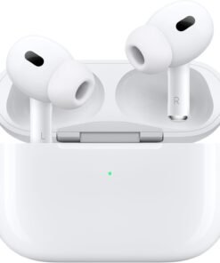 [Just Pay Shipping S$0.99]Apple AirPods Pro (2nd Generation) Wireless Ear Buds with USB-C Charging, Up to 2X More Active Noise Cancelling Bluetooth Headphones, Transparency Mode, Adaptive Audio, Personalized Spatial Audio