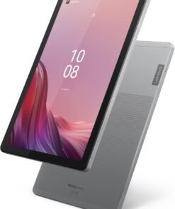 Anniversary Celebration while stocks last：Lenovo Tab M9 with Clear Case and Protective Film, 9″ HD (1340×800) IPS 400nits Anti-fingerprint, Touch display, MediaTek Helio G80 processor, 4GB RAM, 64GB SSD, Android 12 – [ZAC30052AE], ARCTIC GREY