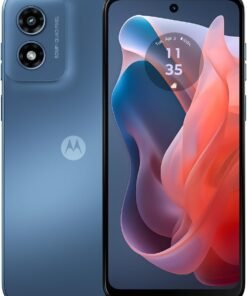 Anniversary Celebration while stocks last：Motorola Moto G Play | 2024 | Unlocked | Made for US 4/64GB | 50MP Camera | Sapphire Blue